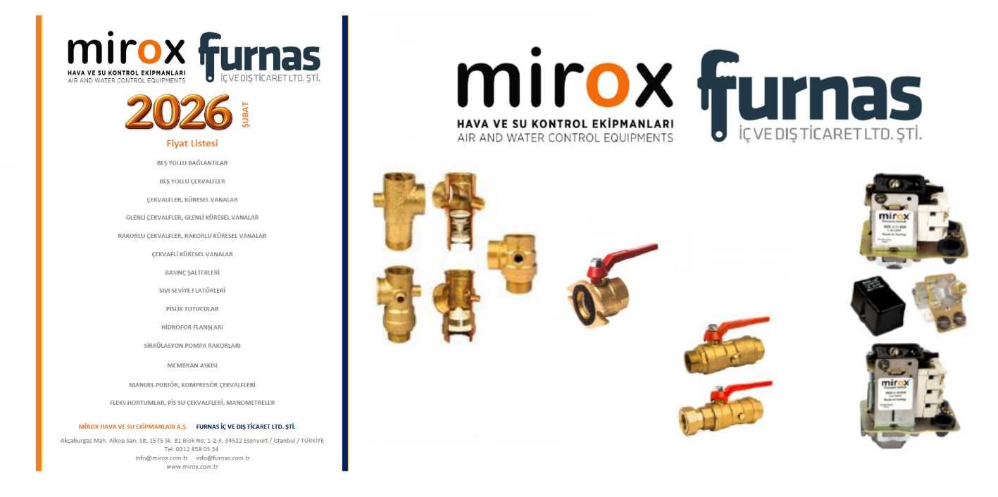Mirox - Furnas Fiyat Listesi